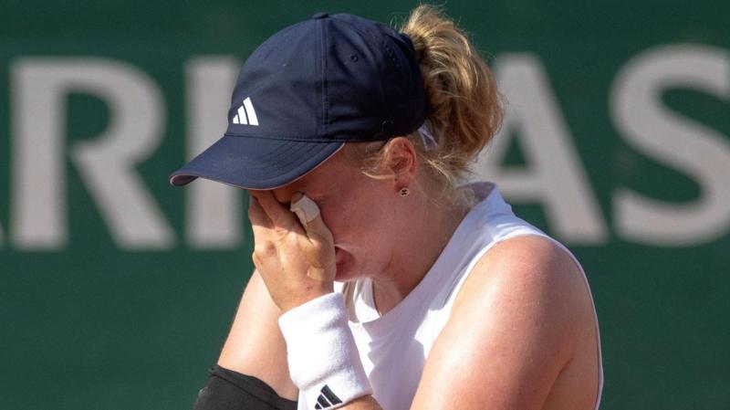 Britain's Jones breaks through at French Open after 'hardest moment of career'