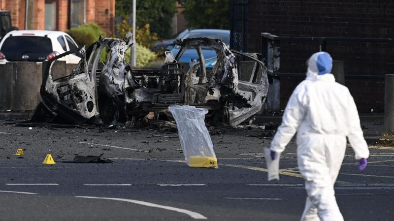 Police station car bomb accused appears in court