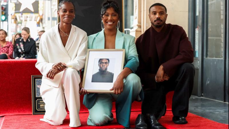 Watch: Chadwick Boseman posthumously honoured with Hollywood star