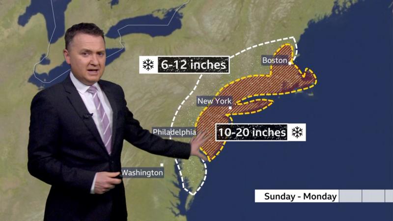 US states brace for Nor'easter