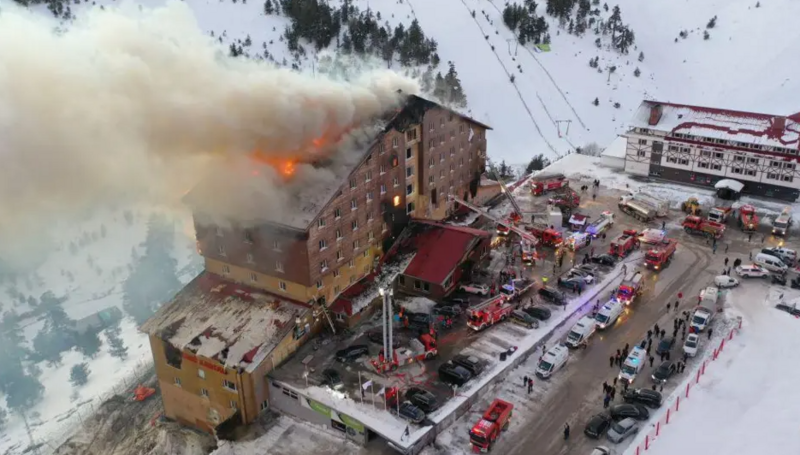 Hotel owner and 10 others jailed for life over deadly Turkish fire