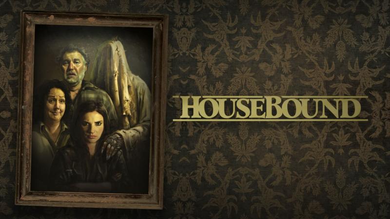 Comedy-horror about a young woman under house arrest