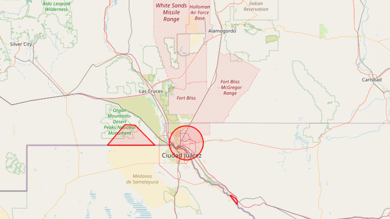 US closes airspace over Texas border town for 10 days for 'special security reasons'