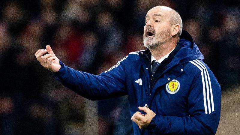 Scotland head coach Steve Clarke