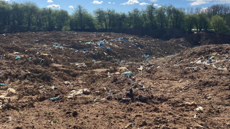 Inquiry into 'sickening' waste dump at protected site