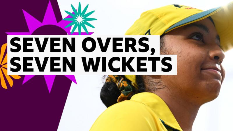 'What a performance!' - King takes seven wickets to break record