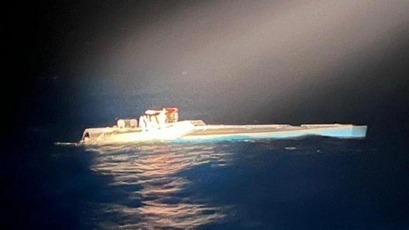 Narco-sub carrying 1.7 tonnes of cocaine seized in Atlantic