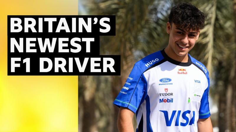 Meet Britain's youngest driver making his F1 debut