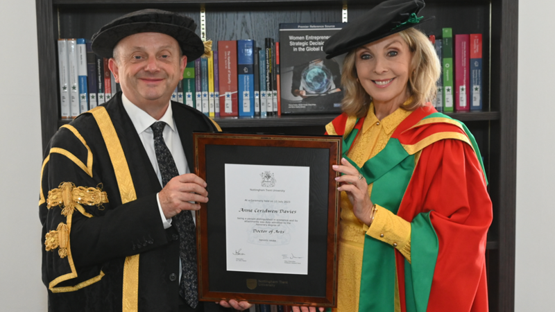 BBC Journalist Clive Myrie Receives Honorary Doctorate - BBC News