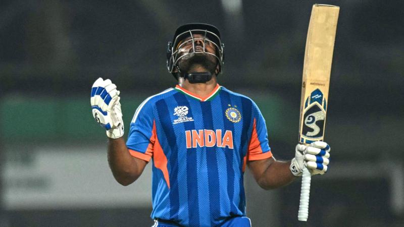 India set up England semi-final at T20 World Cup