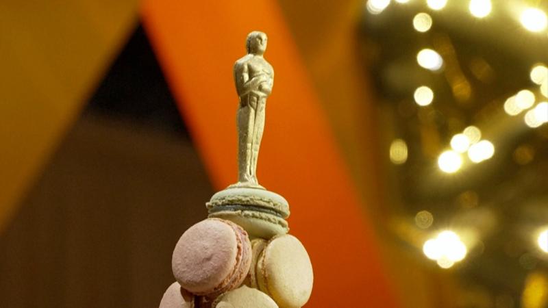 Watch: What's on the menu for celebrities on Oscars night