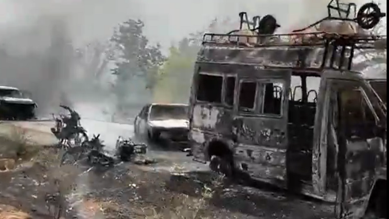 Dozens of vehicles burnt as Mali jihadists enforce blockade