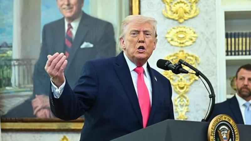 Trump says Iran gave the US a 'very big present' but gives no detail