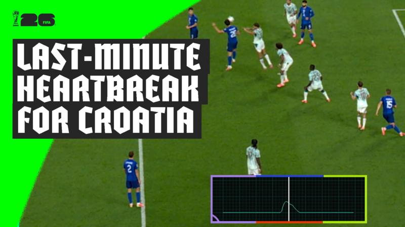 Late VAR drama as Croatia denied equaliser