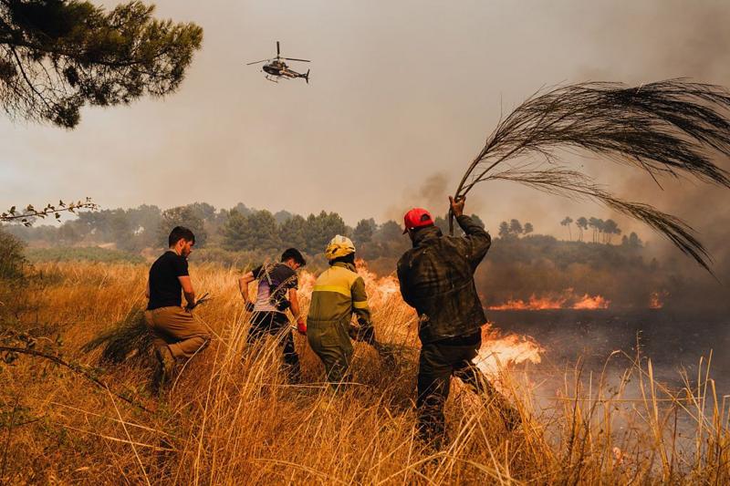 Man run over by own bulldozer while fighting Portugal fires