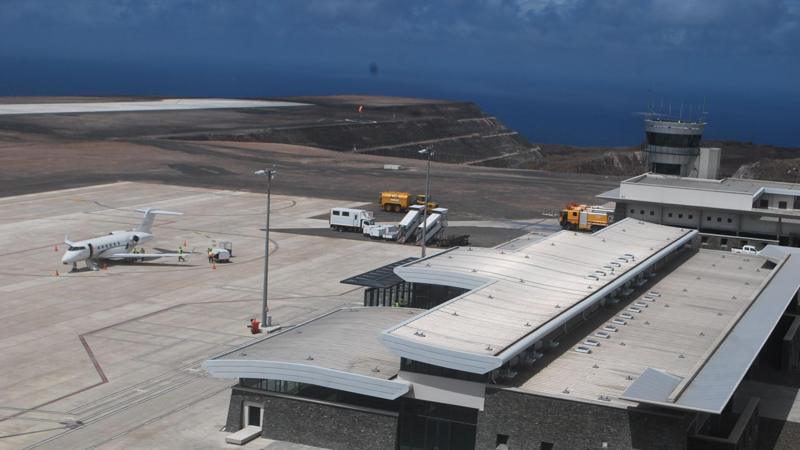 Airport safety concerns ground flights from remote British overseas island of St Helena