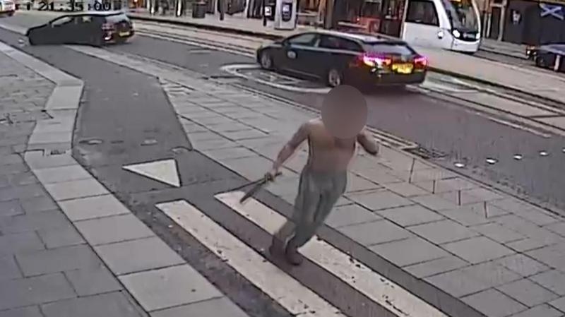 CCTV shows moments leading up to arrest in anti-Muslim attacks probe