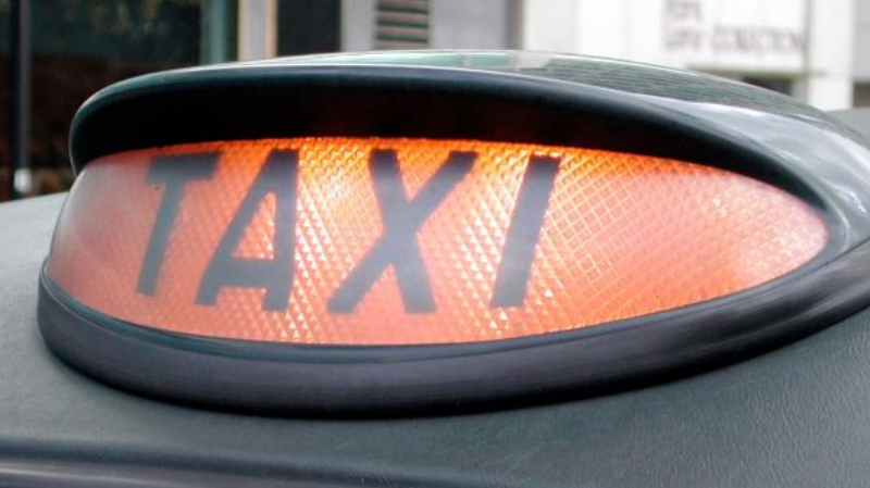 Taxi sign