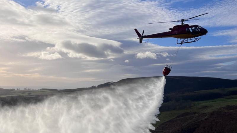 Does Scotland have the 'game changer' helicopters it needs to fight wildfires?