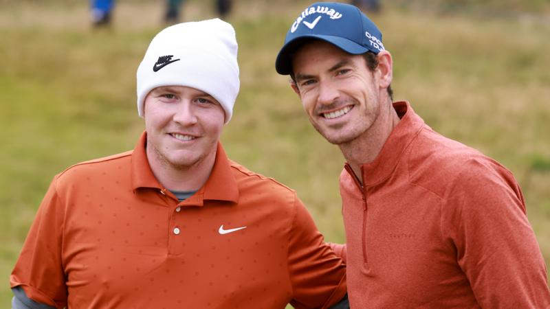 MacIntyre battles brutal conditions to share lead at Alfred Dunhill