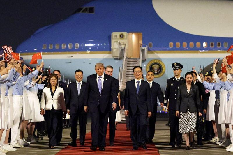 Trump arrives in China for high-stakes meeting with Xi Jinping
