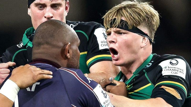 'Everyone hates Henry Pollock' - Northampton relish Bordeaux hostility