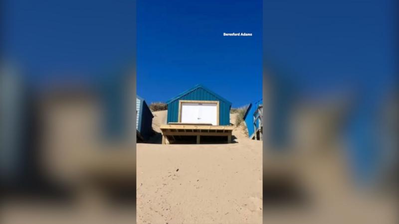 This beach hut costs the same as a three-bedroom house
