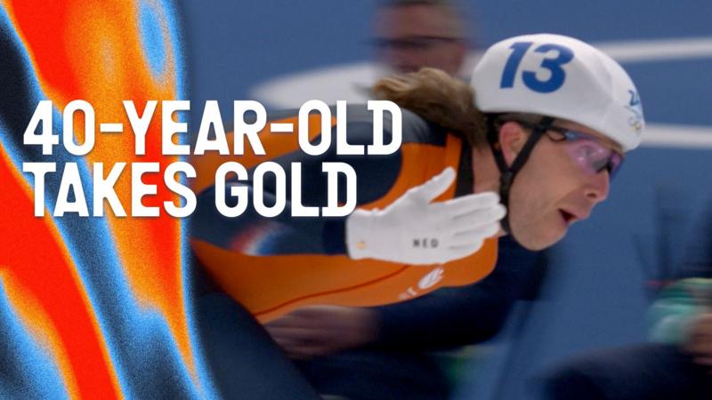 Watch: Bergsma wins 'sensational' speed skating gold at 40