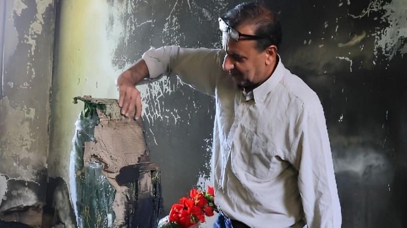 The Israeli army took over my home, used it like a hotel, then set it on fire