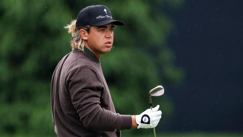 'My caddie was yelling at me' - late Higgo denied US PGA lead