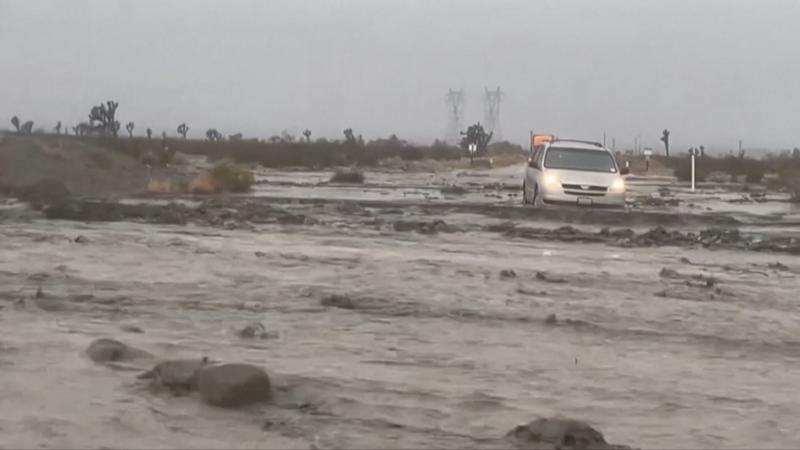 Watch: Mudslides, flooding and debris - storms batter southern California