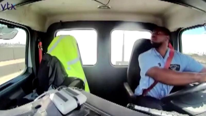 Watch: Moment United Airlines flight strikes vehicle during landing