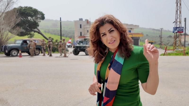 BBC reports from Lebanese border town as residents try to return home