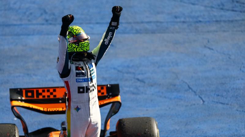 Norris dominates in Mexico to take championship lead