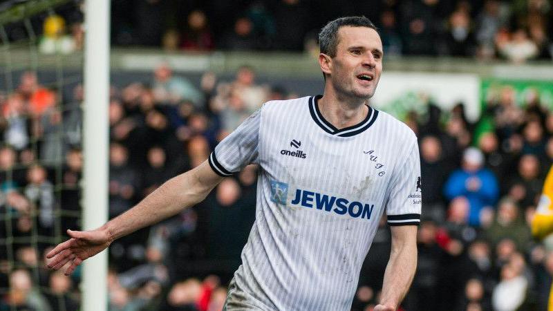 Jamie Murphy scored the opener for Ayr