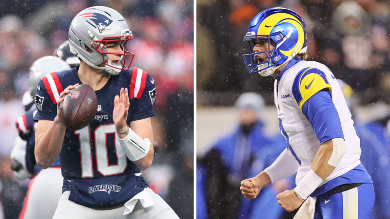Patriots and Rams reach Conference Championship games