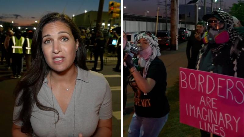 BBC at New Jersey ICE detention centre as curfew enforced