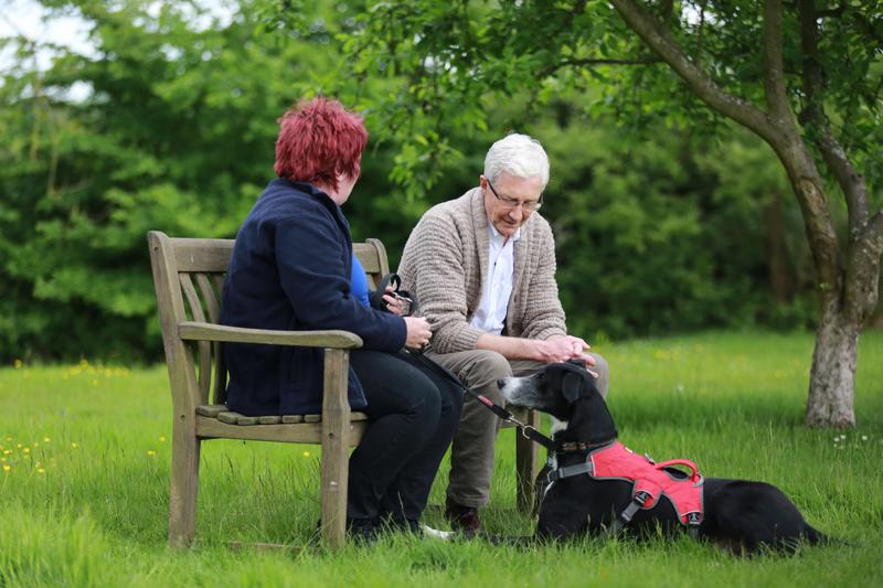 Paul O'Grady with bud.