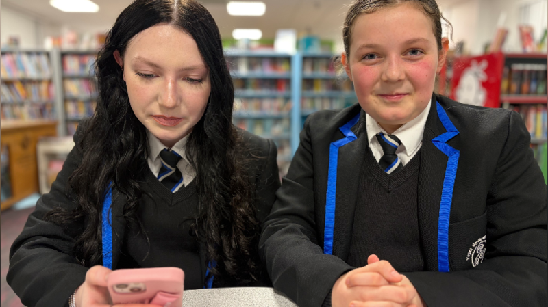 Why one school has banned phones for some pupils - but not others