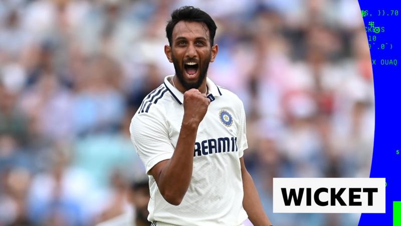 'Big wicket' - Krishna removes Duckett early on day four