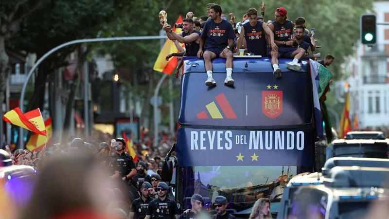 Gallery: Spain celebrate World Cup triumph in Madrid