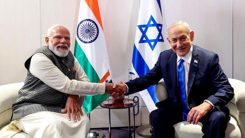 India and Israel pledge to boost ties in defence and technology