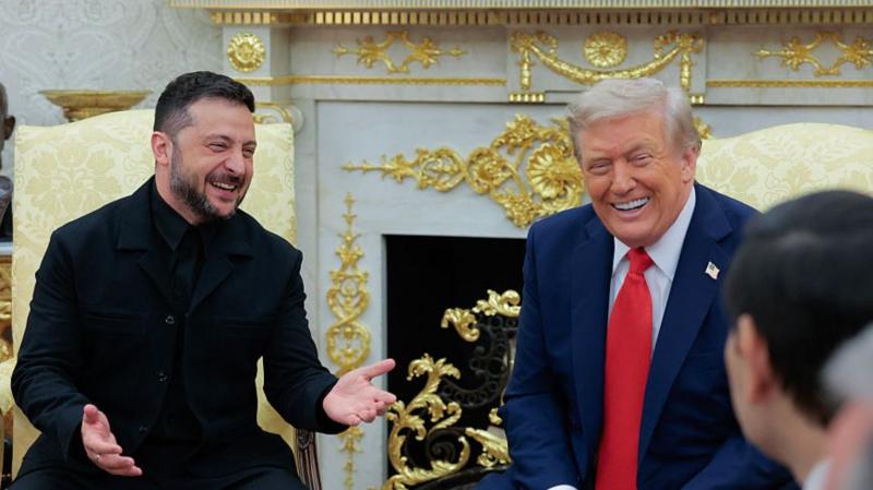 'You look fabulous': Reporter compliments Zelensky on his suit