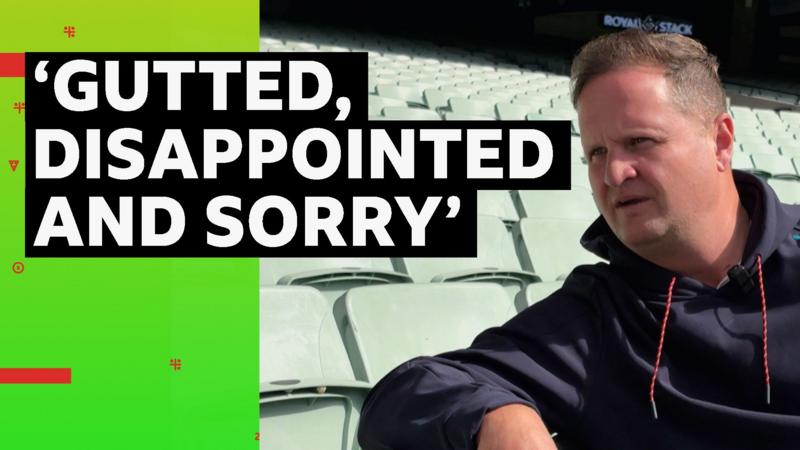 'We didn't get it right' - Key sorry for Ashes display