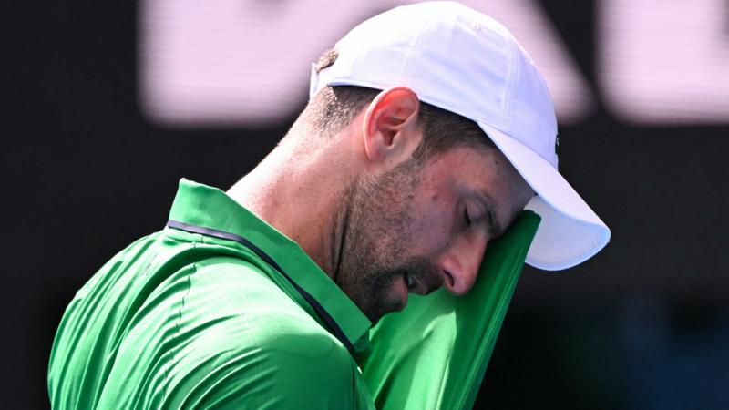 'I was on my way home' - Djokovic scrapes into semis after Musetti injury
