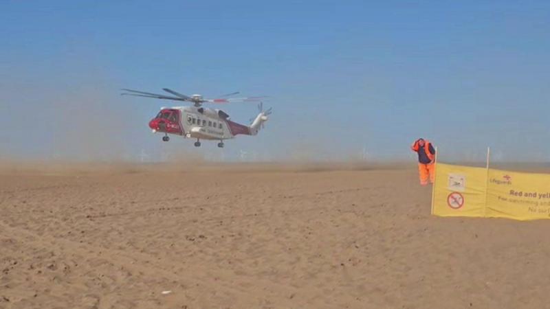 Woman in her 60s dies after incident in sea off Skegness beach
