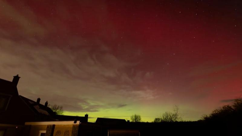 Stunning skies as Northern Lights seen in the UK
