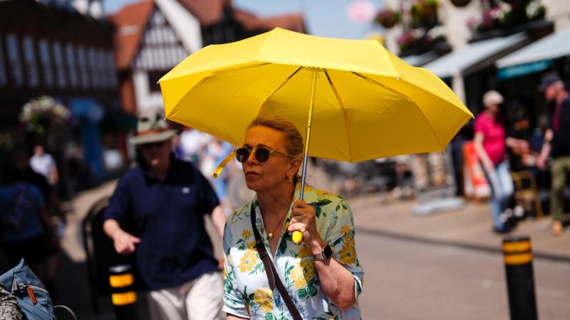 Temperatures could hit 40C in UK as rare red heat warning issued