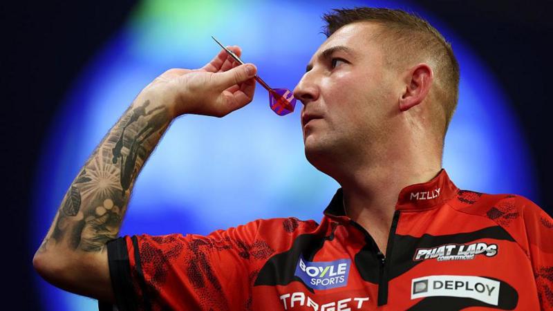 Aspinall hits two nine-darters but Littler exits early