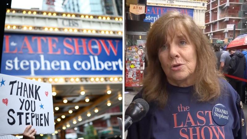 Fans react to Stephen Colbert’s final show